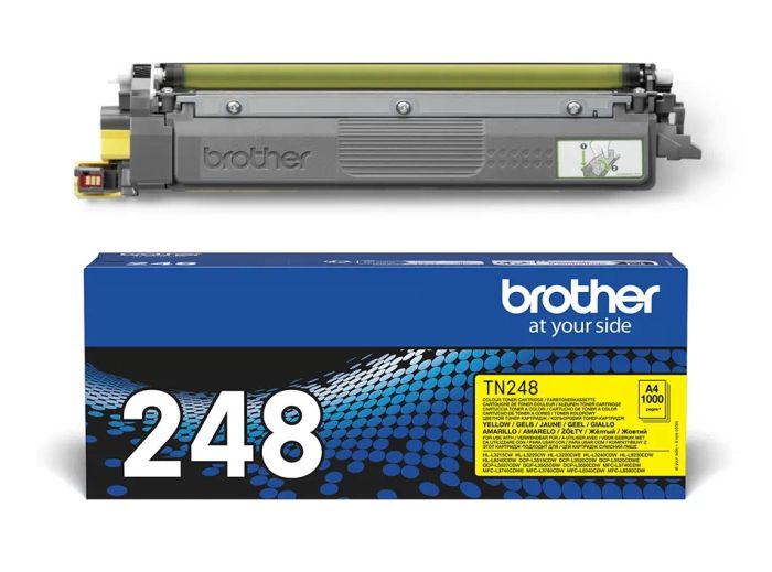 TONER ORIGINAL BROTHER TN248 H-L3220CDW AMARELO