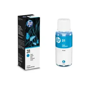 TINTEIRO ORIGINAL HP 31 CIANO