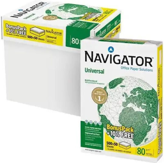 CAIXA PAPEL NAVIGATOR UNIVERSAL  A4 80GR