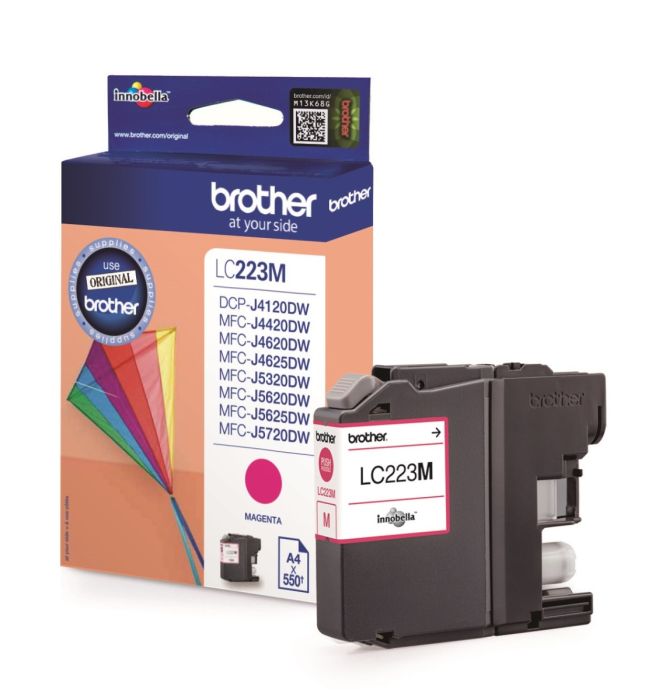 TINTEIRO ORIGINAL BROTHER LC223M MAGENTA